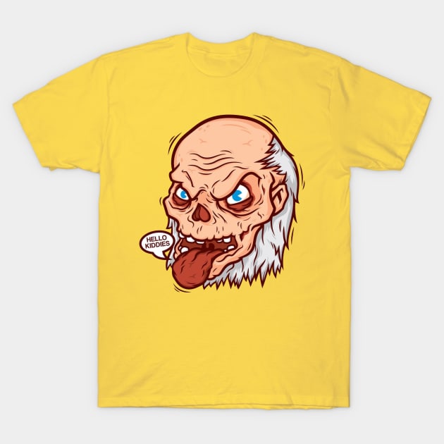 The Crypt Keeper T-Shirt by a cat cooking